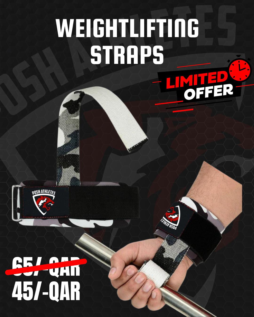 Weightlifting Straps for Heavy Lifting | Wrist Support & Better Grip – Posh Gears