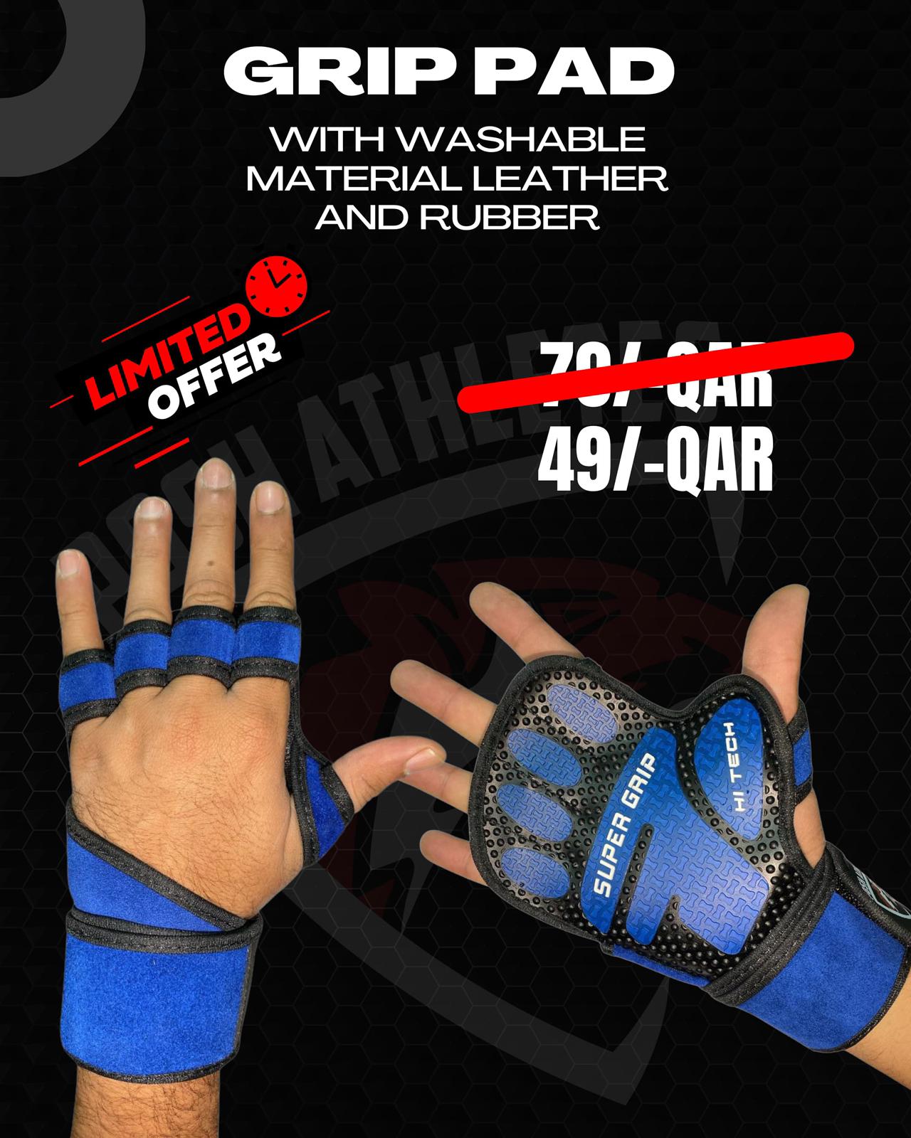 POSHGEARS Super Grip Workout Gloves – Non-Slip Palm Protection for Weightlifting, Gym Training & CrossFit