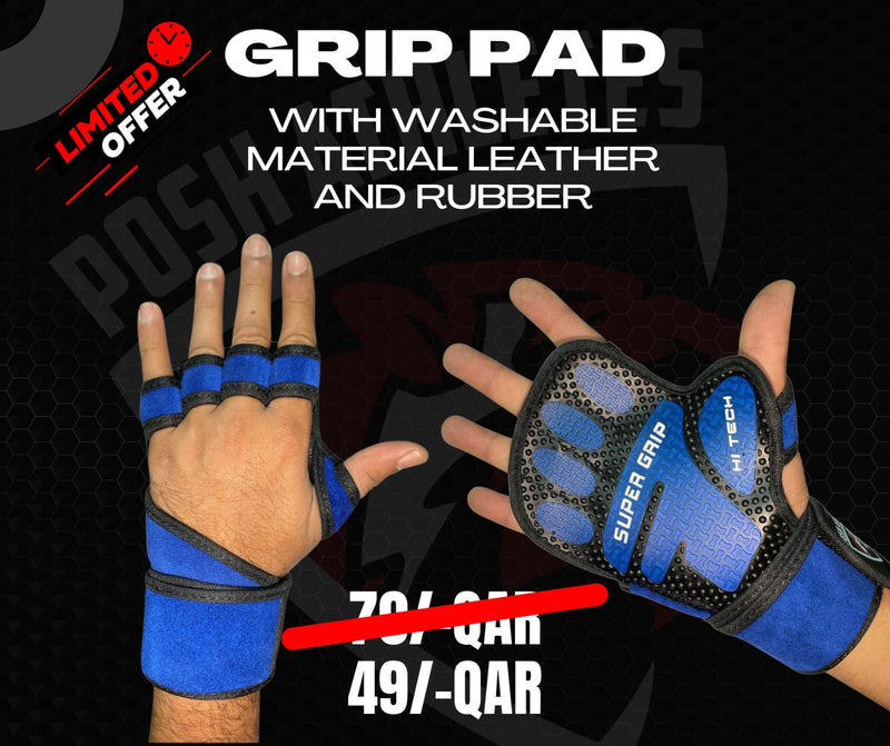 Premium Gym Grip Pads for Weightlifting and Strength Training