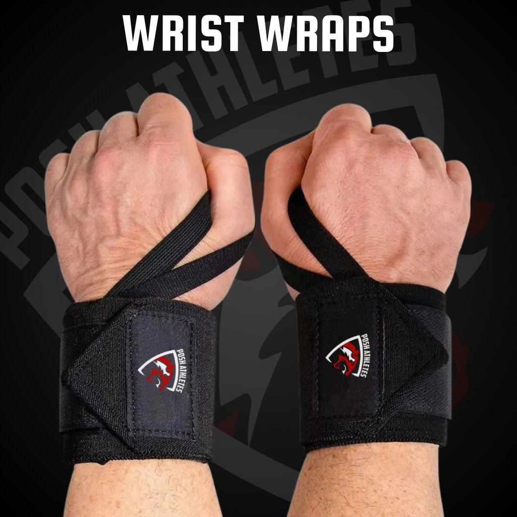 Wrist Wraps for Weightlifting & Gym Training | Strong Wrist Support – Posh Gears