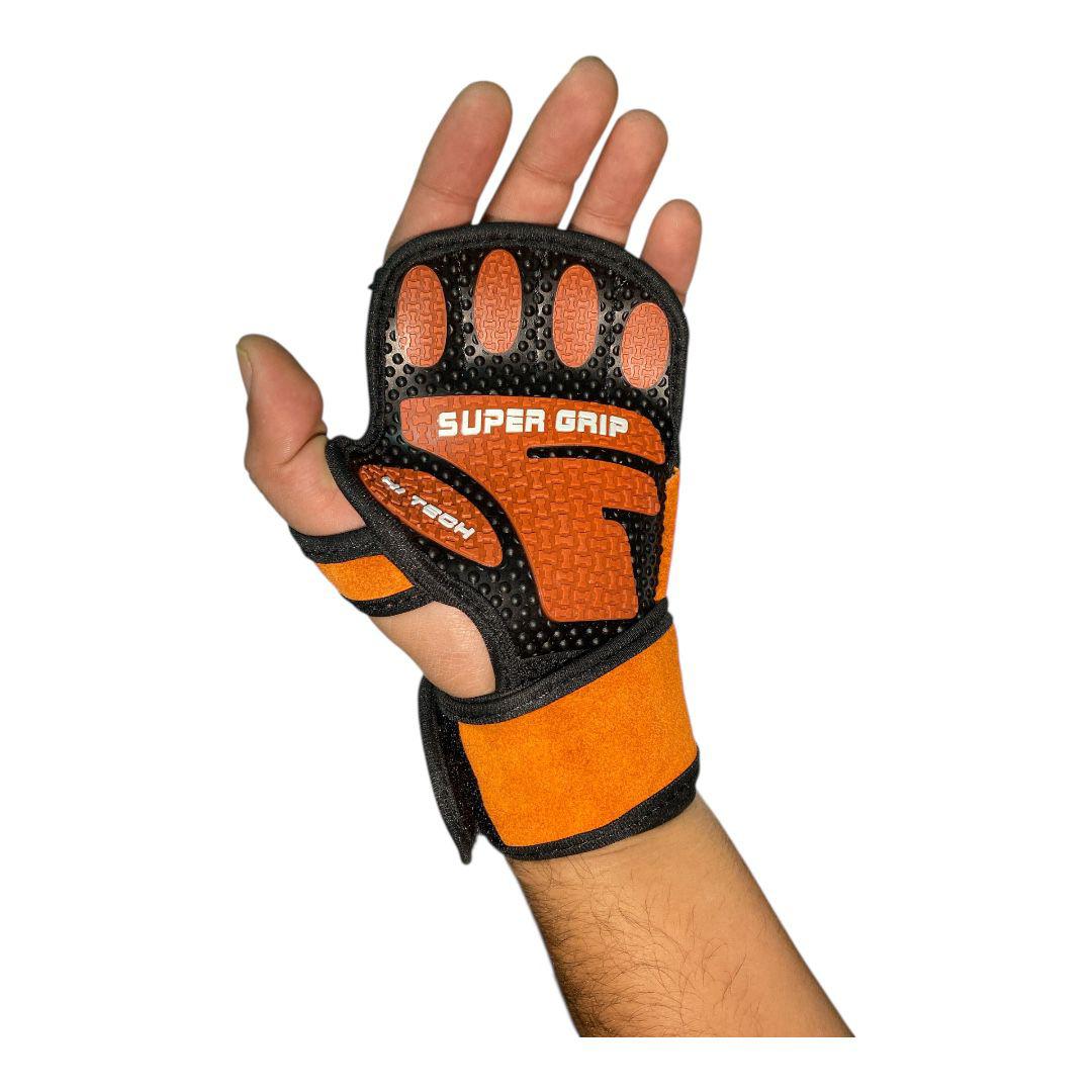 POSHGEARS Super Grip Workout Gloves – Non-Slip Palm Protection for Weightlifting, Gym Training & CrossFit